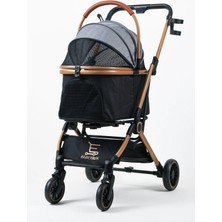 ELECTRON Kedi Köpek Arabası & Puseti – Katlanabilir Evcil Hayvan Taşıma Arabası | Pet Stroller | 803-2