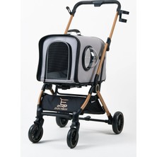 ELECTRON Kedi Köpek Arabası & Puseti – Katlanabilir Evcil Hayvan Taşıma Arabası | Pet Stroller | 803-1
