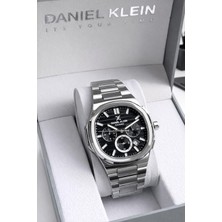 Daniel Klein Erkek Kol Saati 30 Metre Suya Dayanıklı Çelik Kordon + Bileklik Hediyeli VS.BLKT.0895