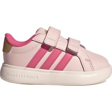 adidas Grand Court 3.0 Bubble Cf Çocuk Pembe Sneaker Ayakkabı KI3238