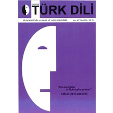 Dergi Kapında Çağdaş Türk Dili Dergisi 457.SAYI Mart 2026