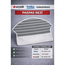 Öz Beyaz Eşya Arçelik RS-9034 Hm  /beko RS-8034 Hm /  Grundig   VCR-9031 Robot Süpürge Paspas Bezi