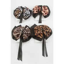 Leopar Desenli Kurdale Otomatik Toka 15 cm