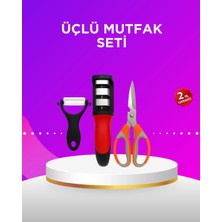 Epilons Çok Amaçlı Mutfak Makas Seti – Paslanmaz Çelik Ergonomik Tasarım