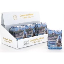 Epilons Taşlı Istanbul Tasarımı El Aynası Ince Model 10