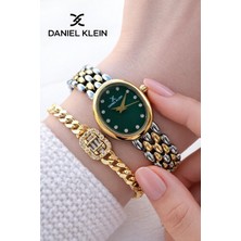 Daniel Klein Çelik Kordonlu 2 Yıl Garantili 3 Atm Suya Dayanıklı Kadın Kol Saati+Bileklik BD.10148.5