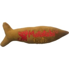 Matatabi Cats Fıshy Kedi Oyuncağı Sarı Kırmızı Renkli Eğlenceli Tasarım ile Etkileşimli Oyun