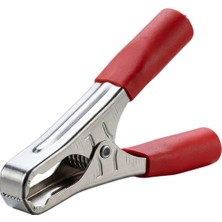 HypAirs PM09-1044 Büyük 100MM Krokodil Akü Maşası Kırmızı