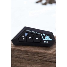Epilons Interkom Intercom Kask Kulaklık BT22 Bluetooth Motosiklet Kulaklık 5.0 Bluetooth