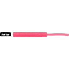 ef&fe Effe Baby Worm Pink Glow 5.2 cm Silikon Lrf Yemi 12 Adet