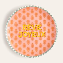 Zsa Zsa Zsu Luohu Porselen Yemek Tabağı 27 Cm Renkli