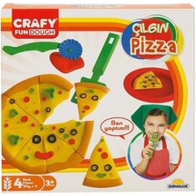 Epilons Crafy Çılgın Pizza Oyun Hamuru Seti 200 G 10 Parça
