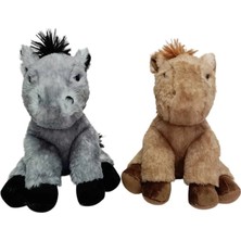 Epilons PB31558-23 Peluş Oturan At 23 cm - 1 Adet Stokta Olan Gönderilir