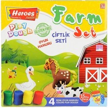 Epilons ERN-588 Heroes Orta Kutulu Çiftlik Oyun Hamuru Seti