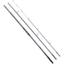 Ryuji Alpha 420 cm 100-250G Atarlı Karbon 3 Parça Surf Olta Kamışı Fuji Halka Hybrid Uç