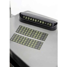 Epilons Araba Park Numaratörü Araç Içi Numaralık Değiştirilebilir Çevirmeli Mini