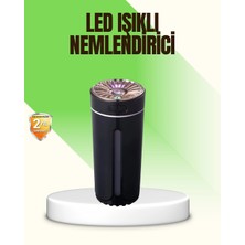 Epilons LED Işıklı Aromaterapi Hava Nemlendirici Ultrasonik Sessiz Nem Ayarı