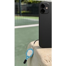 Seard Miyuki Boncuk El Yapımı Tenis Raketi Telefon Çarmı - Charm 1