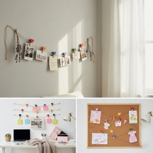 Elizmoda Kalp Figürlü Ipli Notluk Mandal