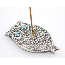 Elizmoda Metal Baykuş Tasarımı Tütsülük