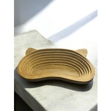 Elizmoda Evcil Hayvan Kulak Motifli Ahşap Yatak