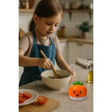 Weather Forecast Mekanik Turuncu Havuç Model Zamanlayıcı  Mutfak Timer Çocuklar Için THR3-85X