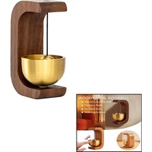 Elizmoda Mıknatıslı Deprem Zili - Metal Dekoratif Kapı - Dolap Zili (5067)