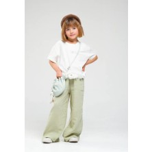 Loco Loco Kız  Çocuk 1056 Süprem Müslin Tshirt  Takım