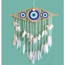 Elizmoda Rüya Kapanı Dream Catcher Göz Tasarımı Model 4
