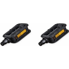 Abnturk 2’li Bisiklet Pedalı Seti Tüm Bisikletlere Uyumlu Dayanıklı Kedi Gözlü Reflektörlü Sağ Sol Takım