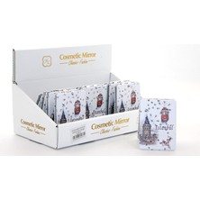 Elizmoda Taşlı Istanbul Tasarımı El Aynası Ince Model 9