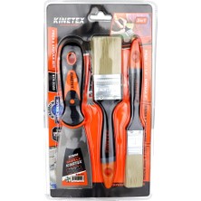 Elizmoda 3pcs  Boyacı - Nalbur Set  50MM Spatula - 2x Kestirme Fırça (5067)