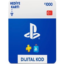 SONY Playstation Store 1000 Tl Hediye Kartı