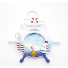 Elizmoda Ahşap Marin Dümenli Çerçeve Model 3