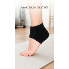 Epilons Silikon Yastıklı Ortopedik Topuk Destek Çorap 2'li Set