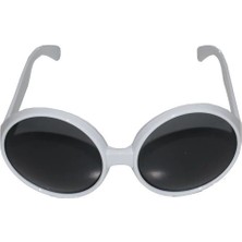 Epilons 80 Li Yıllar Beyaz Renk Nostalji Yeşilçam Parti Gözlüğü