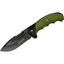 Epilons Lounge FST4008-B Oluklu Siyah Kamp Çakı 22 cm - Otomatik