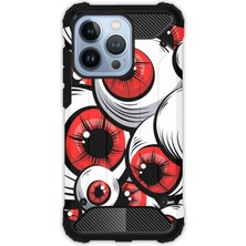 Egstech Apple iPhone 13 Pro Kılıf Army Tank Full Koruma Antishock - Eyes