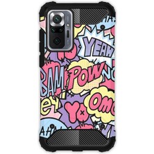 Egstech Xiaomi Redmi Note 10 Pro Kılıf Army Tank Full Koruma Antishock - Hahaha Big