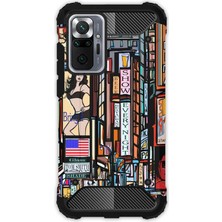 Egstech Xiaomi Redmi Note 10 Pro Kılıf Army Tank Full Koruma Antishock - Newyork Like