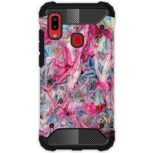 Egstech Samsung Galaxy A20 - A30 Kılıf Army Tank Full Koruma Antishock - Karma Boyama