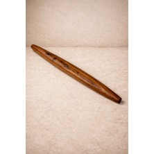 SUELF CO Akasya Oklava 50 cm Ahşap Malzemeden Dayanıklı Elde Yıkanabilir Mutfak Ekipmanı