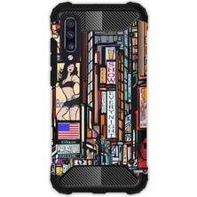 Egstech Samsung Galaxy A70 Kılıf Army Tank Full Koruma Antishock - Newyork Like