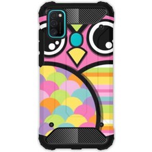 Egstech Samsung Galaxy M21 / M30S Kılıf Army Tank Full Koruma Antishock - Baykuş