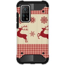 Egstech Xiaomi 10T - 10T Pro Kılıf Army Tank Full Koruma Antishock - Deer