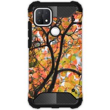 Egstech Oppo A15 - Oppo A15S Kılıf Army Tank Full Koruma Antishock - Huzur Ağacı