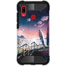 Egstech Samsung Galaxy A20 - A30 Kılıf Army Tank Full Koruma Antishock - Empire State