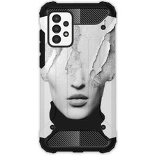 Egstech Samsung Galaxy A32 4g Kılıf Army Tank Full Koruma Antishock - Art Girl