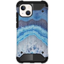 Egstech Apple iPhone 13 Kılıf Army Tank Full Koruma Antishock - Ametist Taşı