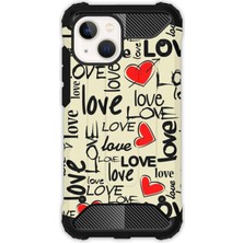 Egstech Apple iPhone 13 Kılıf Army Tank Full Koruma Antishock - Love Letter